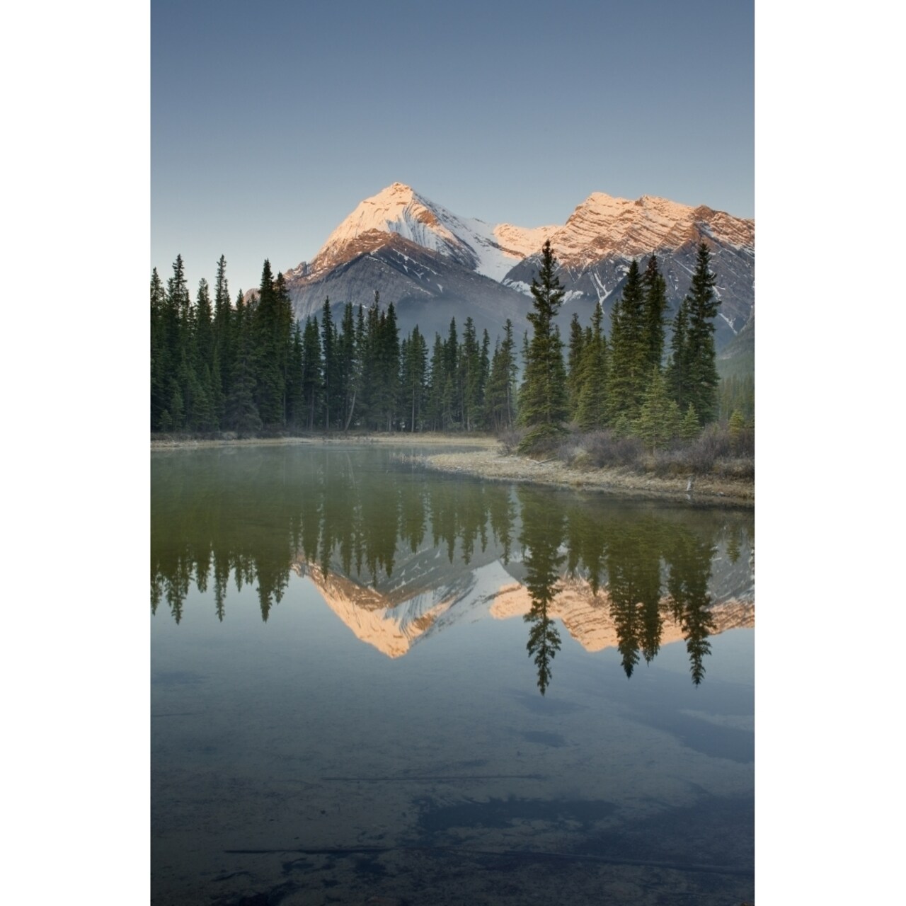 Posterazzi Elliot Peak And Whitegoat Lakes Kootenay Plains Bighorn Wildlands Alberta Poster Print